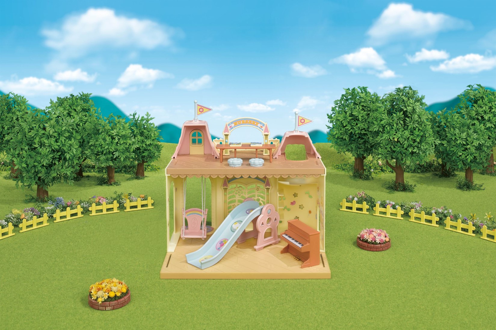Sylvanian families baby castle nursery hot sale